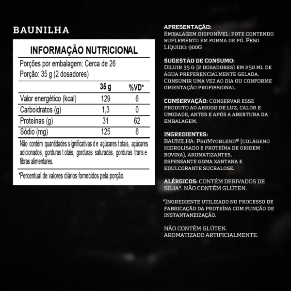 Proteína de Carne 900g Carnibol - Darkness - Imagem 2