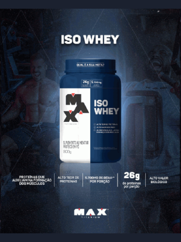 Whey Protein Isolado 900g