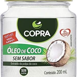 Óleo de Coco Sem Sabor 200ml - Copra